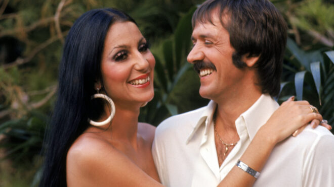 Cher and Sonny Bono