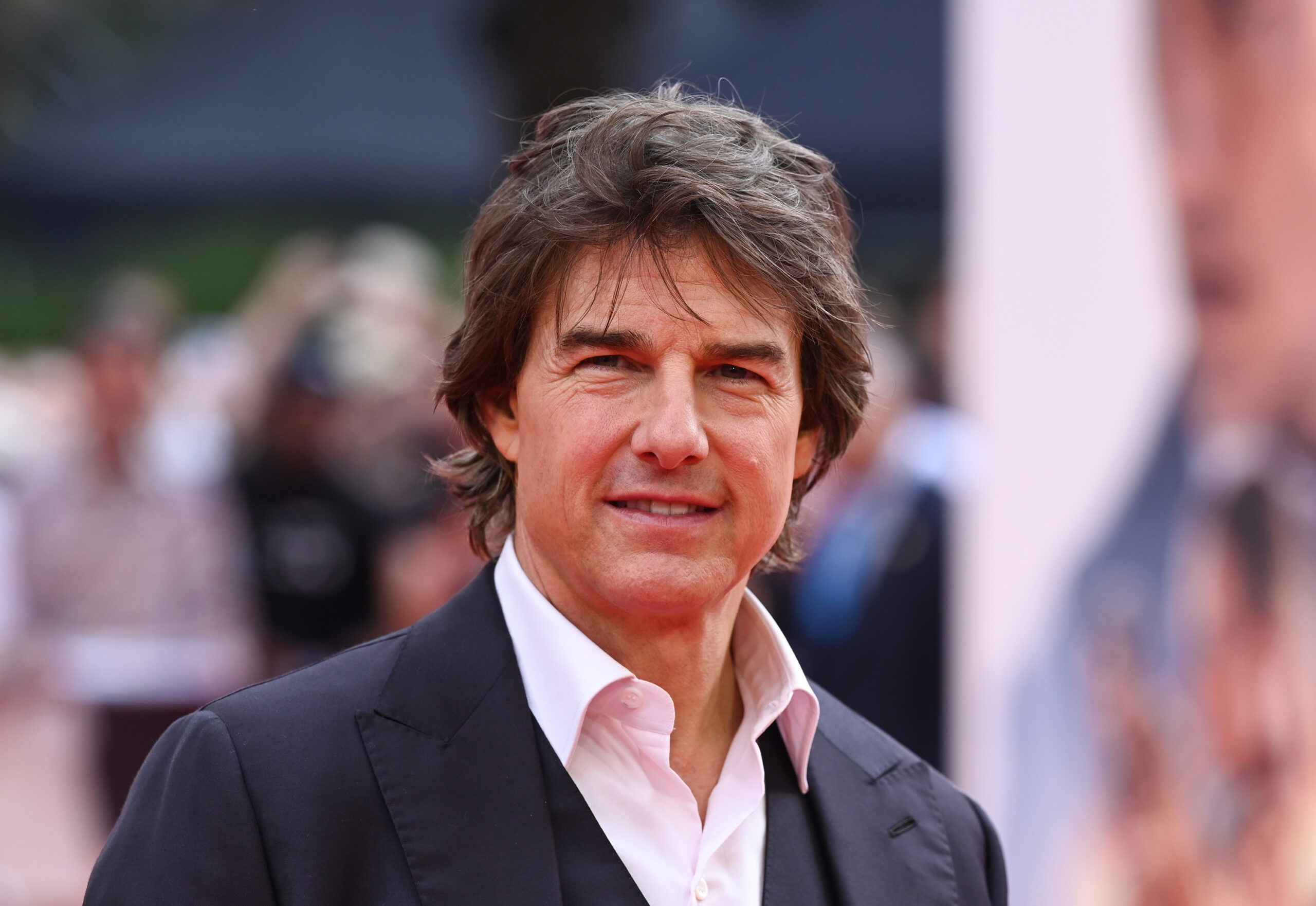 Tom Cruise attends the "Mission: Impossible — Dead Reckoning Part One" U.K. premiere at Odeon Luxe Leicester Square on June 22, 2023, in London. (Stuart C. Wilson/Getty Images/TNS)