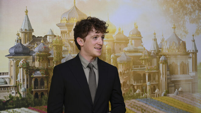 Ethan Slater attends the "Journey Through Oz" Tour to celebrate the Australian premiere of "Wicked" at State Theatre on Nov. 3, 2024, in Sydney. (Saverio Marfia/Getty Images/TNS)