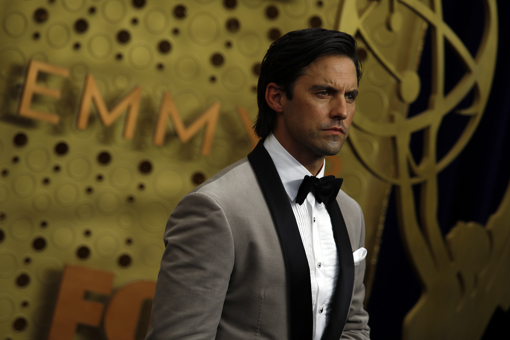 Milo Ventimiglia arrives for the 71st Primetime Emmy Awards at the Microsoft Theater in Los Angeles on Sept. 22, 2019. (Jay L. Clendenin/Los Angeles Times/TNS)