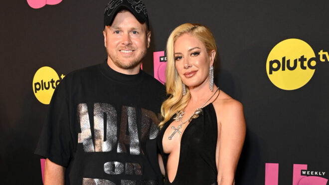 Spencer Pratt, left, and Heidi Pratt attend Us Weekly and Pluto TVs: Reality TV Stars of the Year at the Highlight Room on Oct. 10, 2024, in Los Angeles. (Jon Kopaloff/Getty Images/TNS)