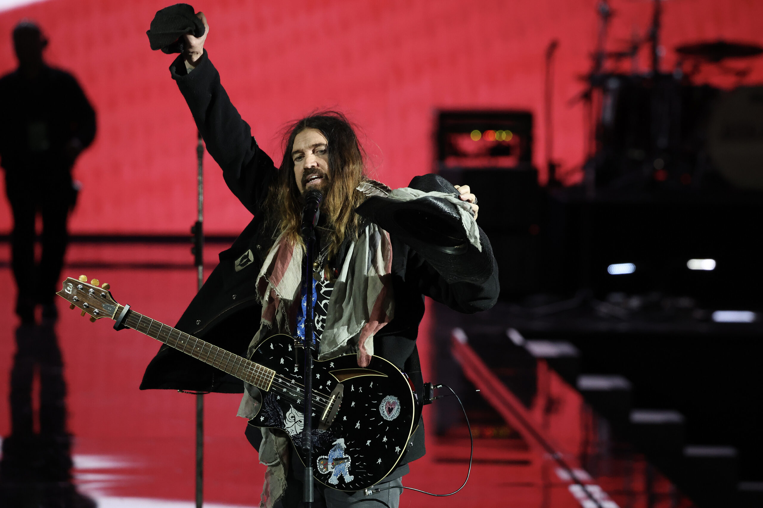 Billy Ray Cyrus performs during the Liberty Inaugural Ball in honor of President Donald Trump on Jan. 20, 2025, in Washington, D.C. (Joe Raedle/Getty Images/TNS)