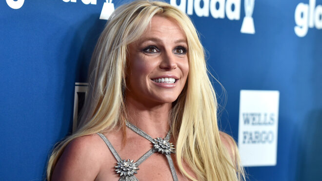 Britney Spears attends the 29th Annual GLAAD Media Awards at the Beverly Hilton on April 12, 2018, in Beverly Hills, California. (Alberto E. Rodriguez/Getty Images/TNS)