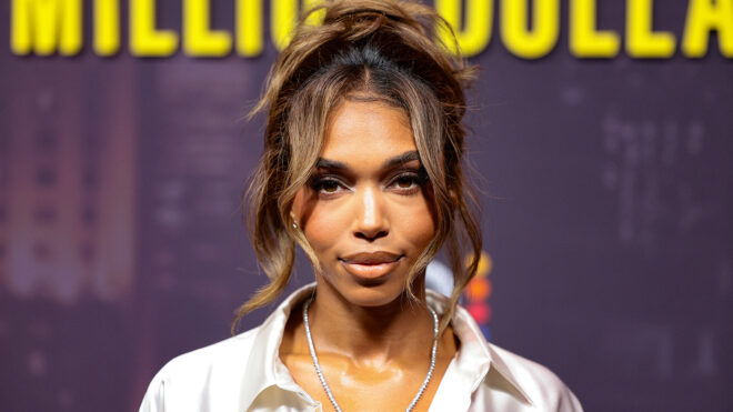 Lori Harvey attends Peacock's "Fight Night: The Million Dollar Heist" world premiere at Jazz at Lincoln Center on Sept. 4, 2024, in New York. (Dimitrios Kambouris/Getty Images/TNS)