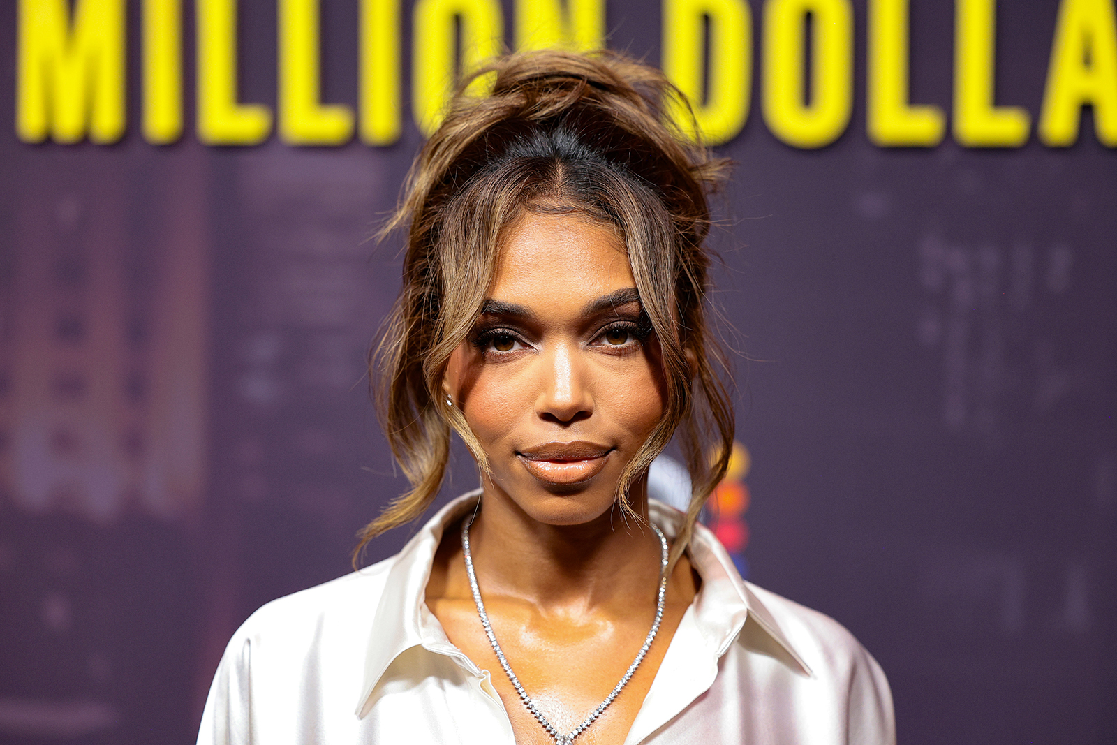 Lori Harvey attends Peacock's "Fight Night: The Million Dollar Heist" world premiere at Jazz at Lincoln Center on Sept. 4, 2024, in New York. (Dimitrios Kambouris/Getty Images/TNS)