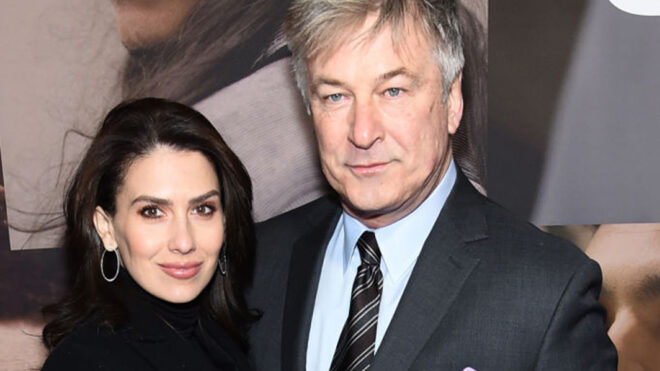 Hilaria Baldwin and Alec Baldwin attend the opening night of "West Side Story" at Broadway Theatre on Feb. 20, 2020, in New York City. (Jamie McCarthy/Getty Images/TNS)