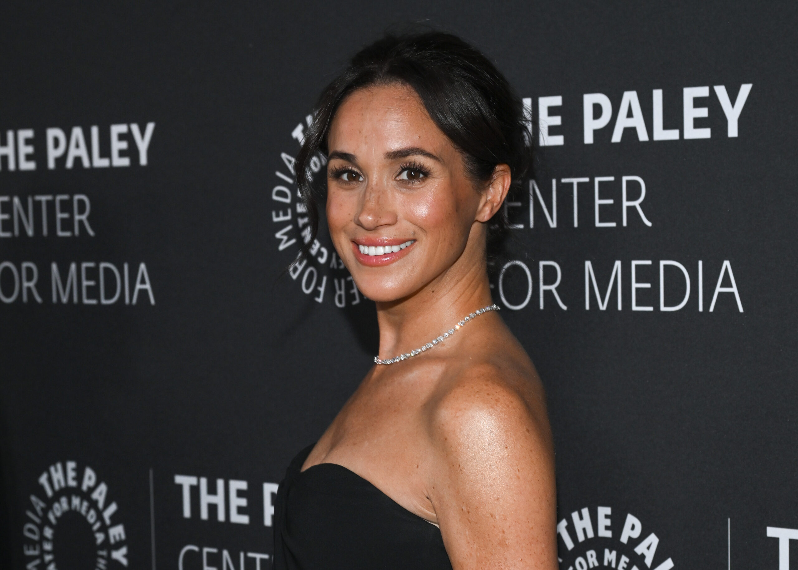 Meghan, Duchess of Sussex at The Paley Gala Honoring Tyler Perry at Beverly Wilshire, A Four Seasons Hotel on December 4, 2024 in Los Angeles, California. (Photo by Michael Buckner/Variety via Getty Images)