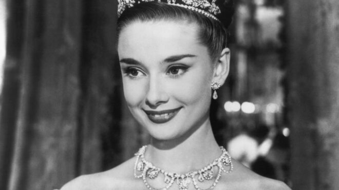 Audrey Hepburn In Roman Holiday