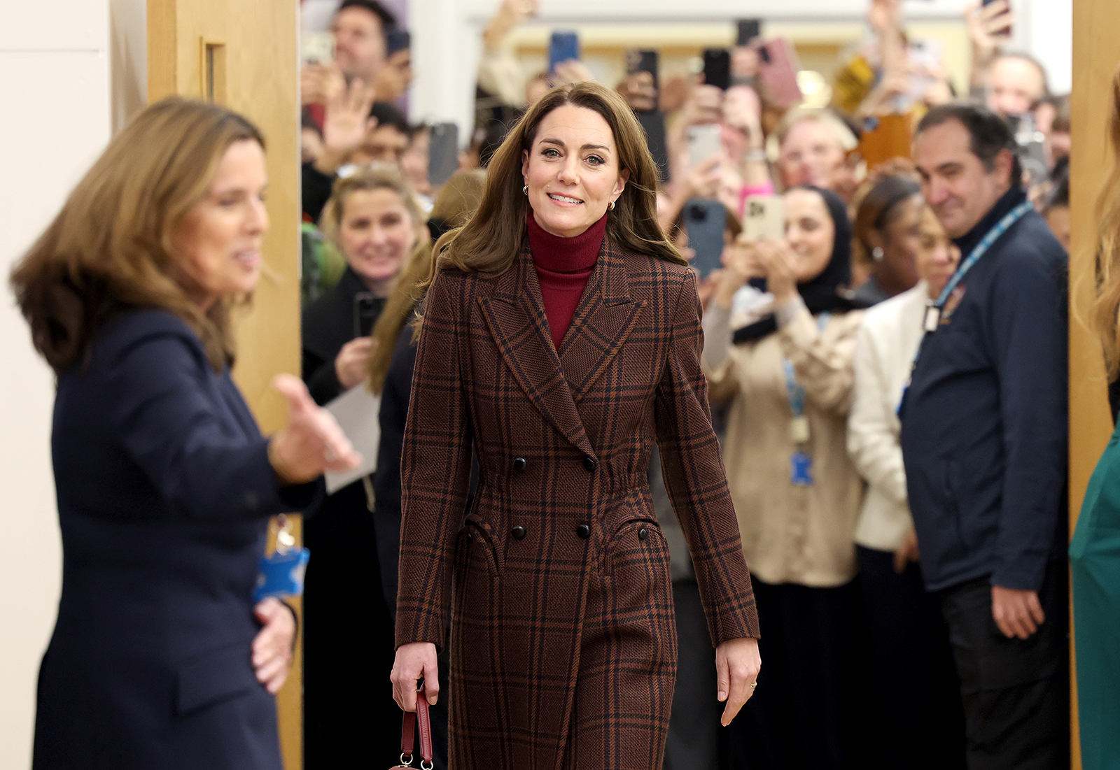 Catherine, Princess of Wales during a visit to The Royal Marsden Hospital on Jan. 14, 2025, in London, England. (Chris Jackson/Getty Images/TNS)