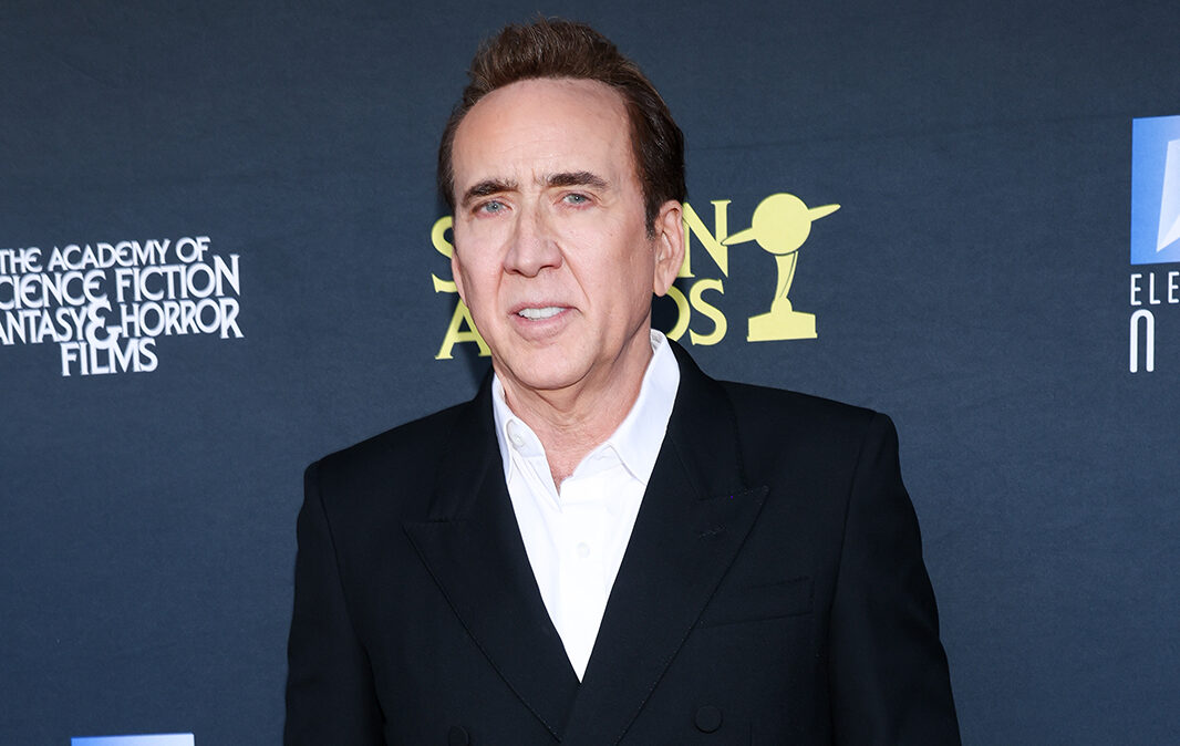 Nicolas Cage attends the 52nd Saturn Awards at Hilton Universal City hotel on Feb. 2, 2025, in Universal City, California. (Victoria Sirakova/Getty Images/TNS)