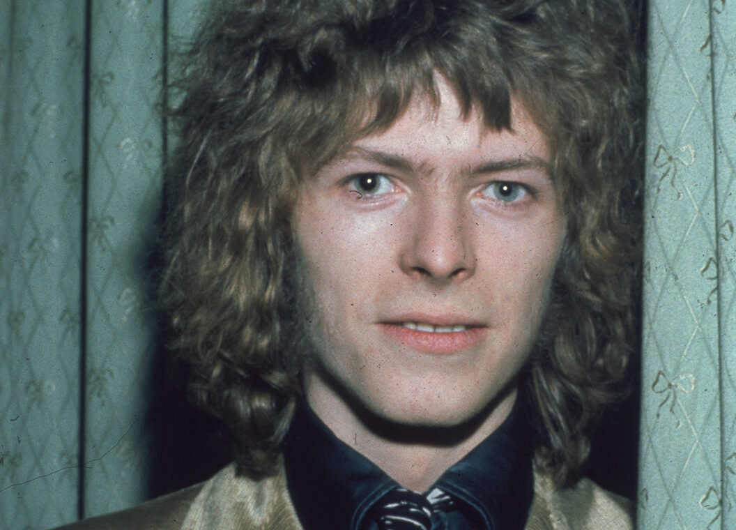 Pop singer David Bowie at the "Disc and Music Echo" Valentine Awards ceremony at the Cafe Royal in London in 1970. (Hulton Archive/Getty Images/TNS)