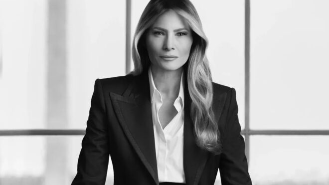 Melania Trump's official photo. (White House/TNS)