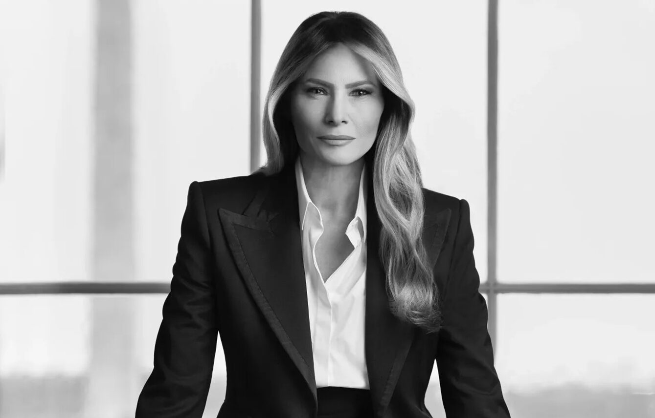 Melania Trump's official photo. (White House/TNS)