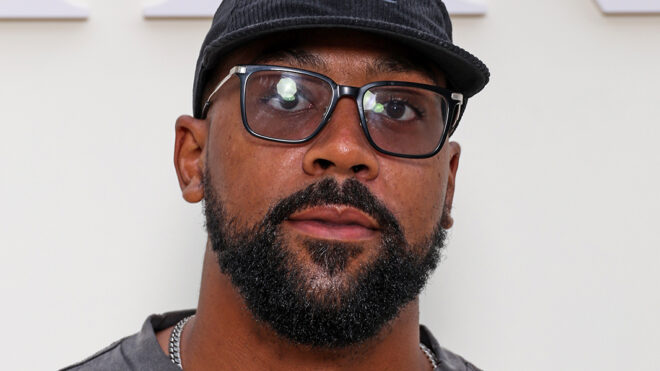 Marcus Jordan attends the Amiri Menswear Spring/Summer 2025 show as part of Paris Fashion Week on June 20, 2024, in Paris, France. (Pascal Le Segretain/Getty Images/TNS)