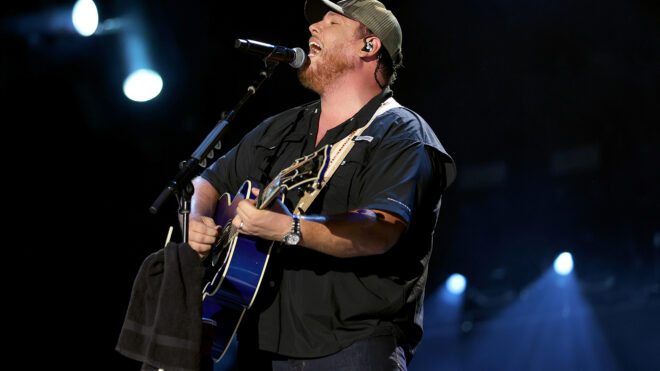 Luke Combs performs during day 3 of CMA Fest 2022 at Nissan Stadium on June 11, 2022, in Nashville, Tennessee. (Jason Kempin/Getty Images/TNS)