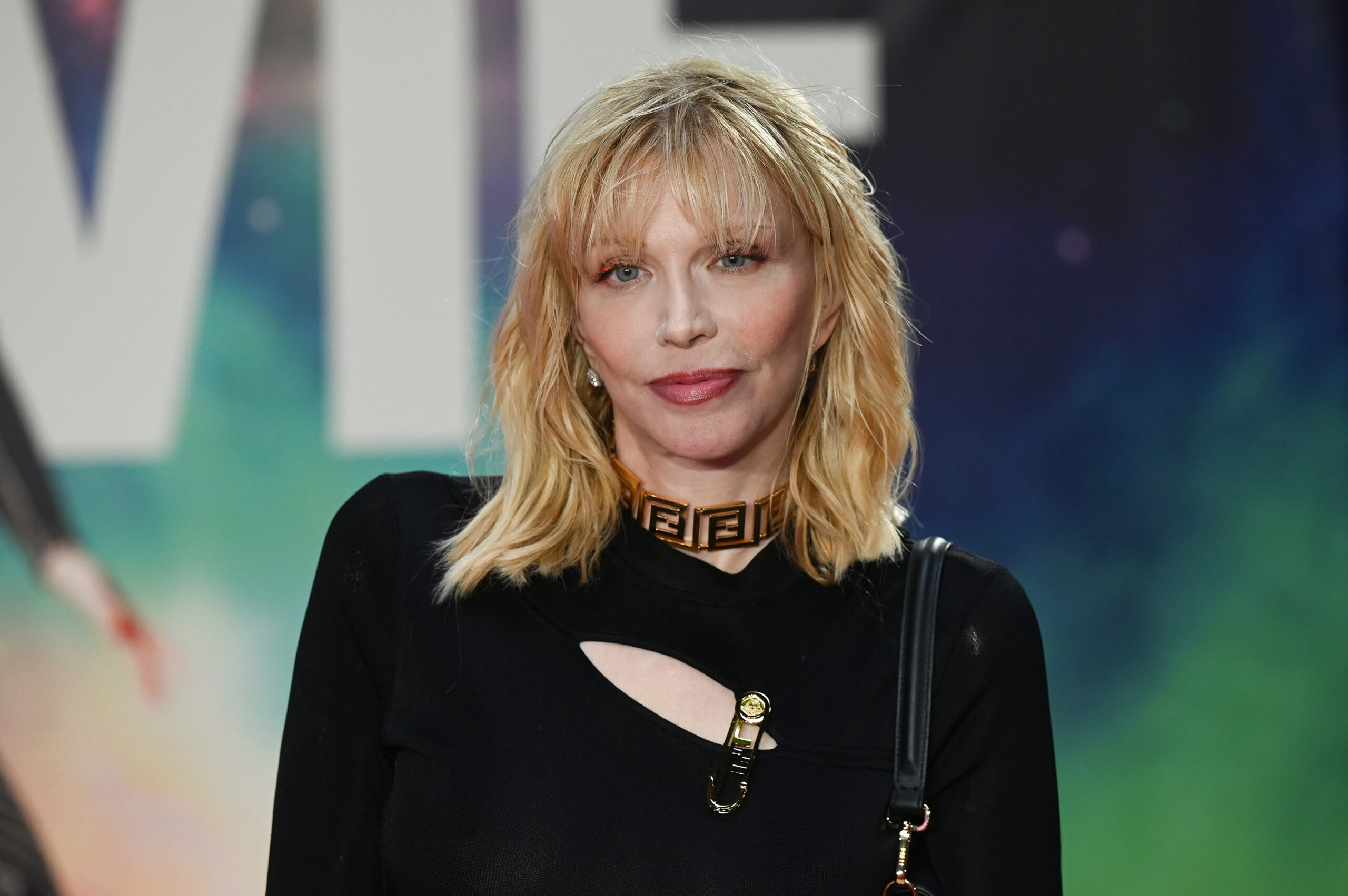 Courtney Love attends the "Moonage Daydream" London Premiere at BFI IMAX Waterloo on Sept. 5, 2022, in London. (Stuart C. Wilson/Getty Images/TNS)