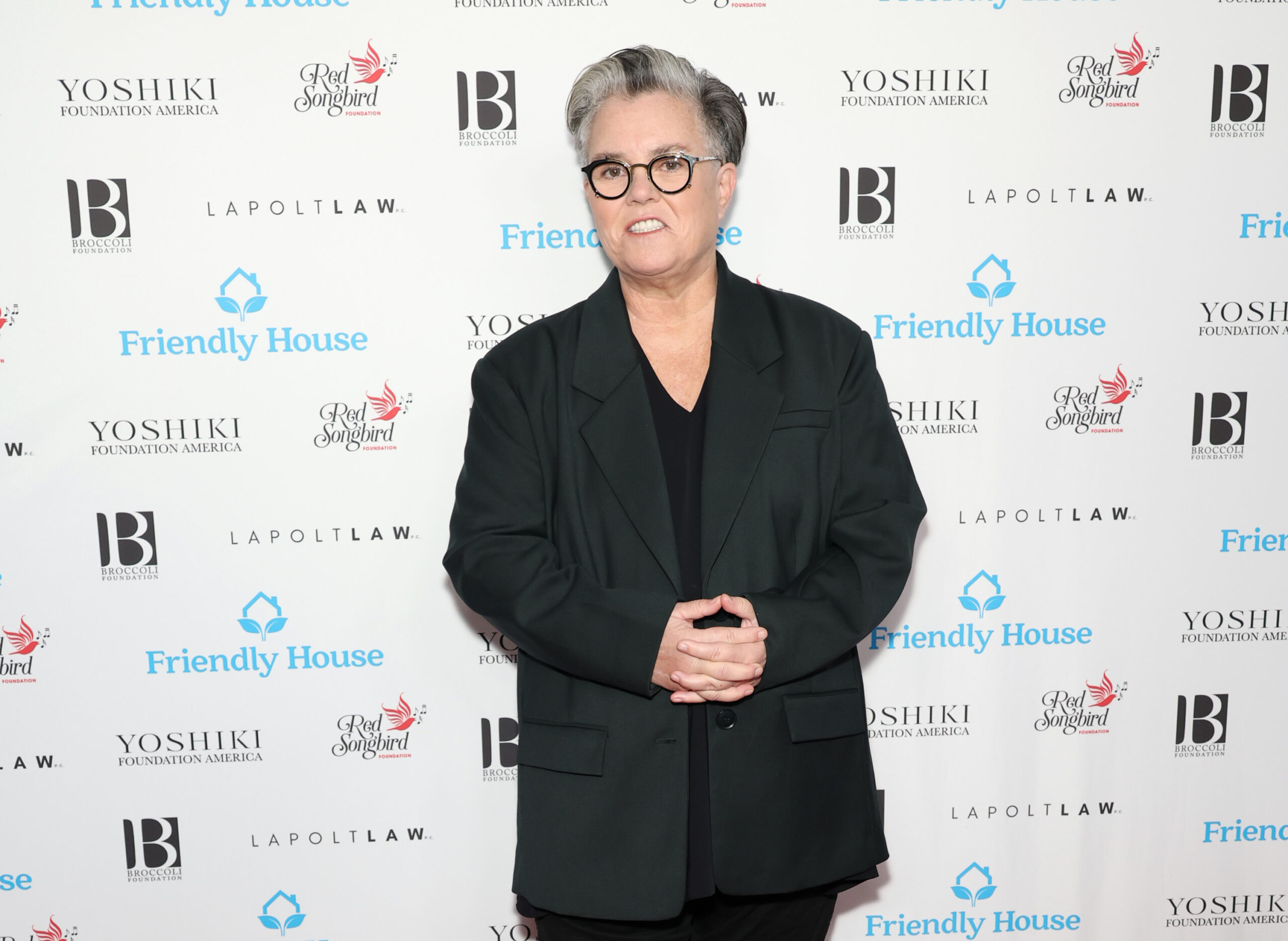 Rosie O'Donnell attends the Friendly House "Stronger Together" 33rd annual awards luncheon at The Beverly Hilton on Oct. 28, 2023, in Beverly Hills, California. (Monica Schipper/Getty Images/TNS)