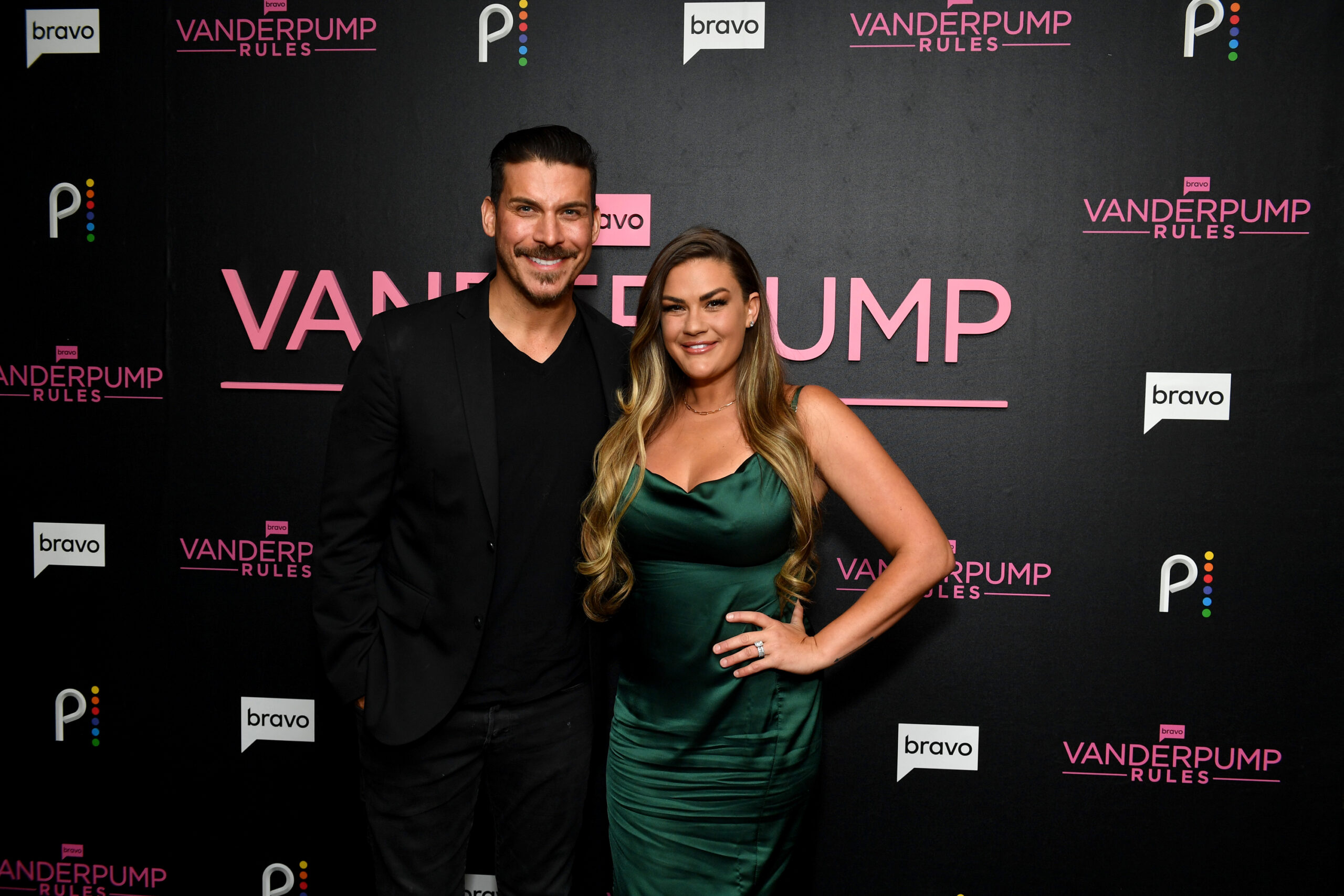 Vanderpump Rules -- "Season 10 Reunion Watch Party" -- Pictured: (l-r) Jax Taylor, Brittany Cartwright -- (Photo by: Noam Galai/Bravo via Getty Images)