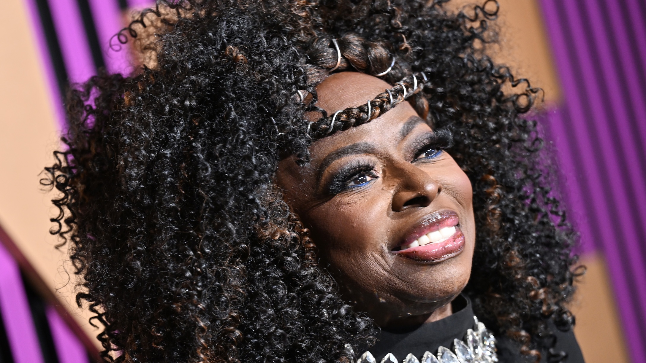 Angie Stone attends The 6th Annual URBAN ONE HONORS: Best In Black presented by TV One at Coca Cola Roxy on January 20, 2024 in Atlanta, Georgia.