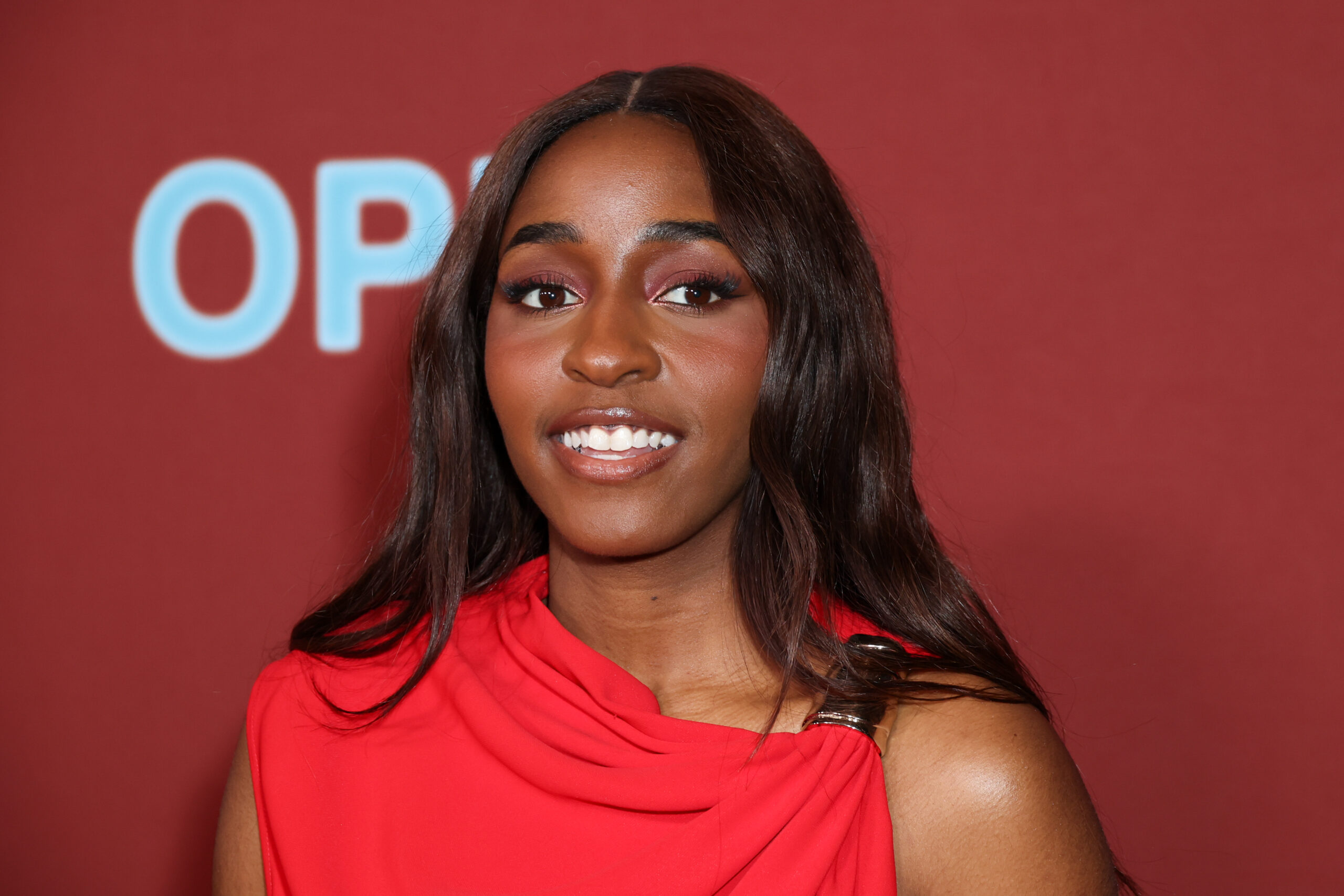 Ayo Edebiri at A24's "Opus" Los Angeles Premiere held at The Egyptian Theatre on February 19, 2025 in Los Angeles, California. (Photo by JC Olivera/Variety via Getty Images)