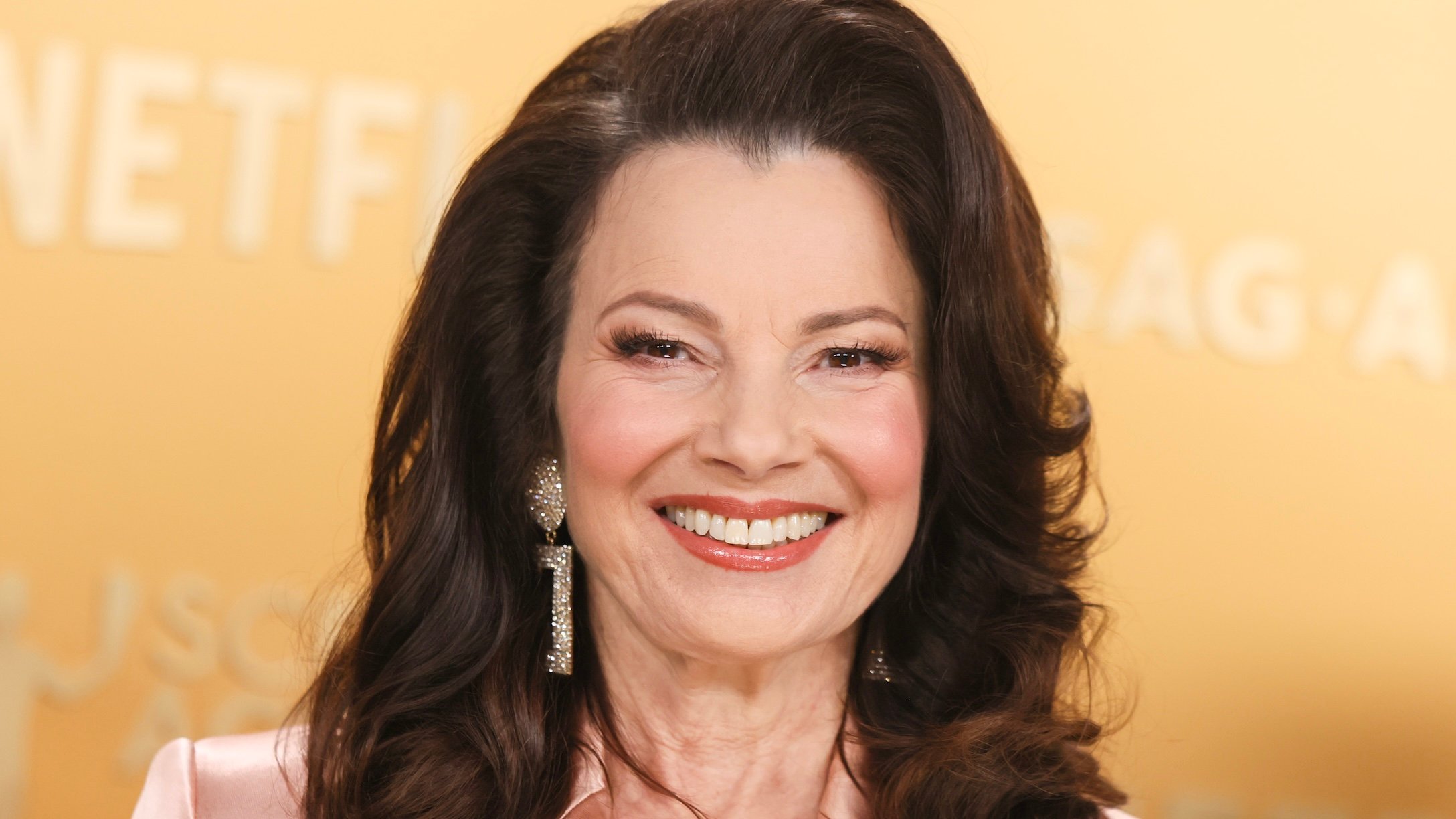 Fran Drescher, President, SAG-AFTRA, attends the 31st annual Screen Actors Guild Awards at Shrine Auditorium and Expo Hall on February 23, 2025 in Los Angeles, California.