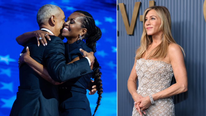 Barack and Michelle Obama, Jennifer Aniston