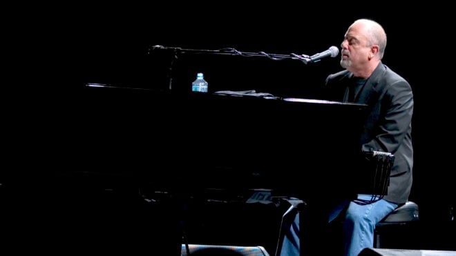 Billy Joel performs live in front of a sold-out Madison Square Garden in New York, on Monday, January 23, 2006. (Nicolas Khayat/Abaca Press/TNS)