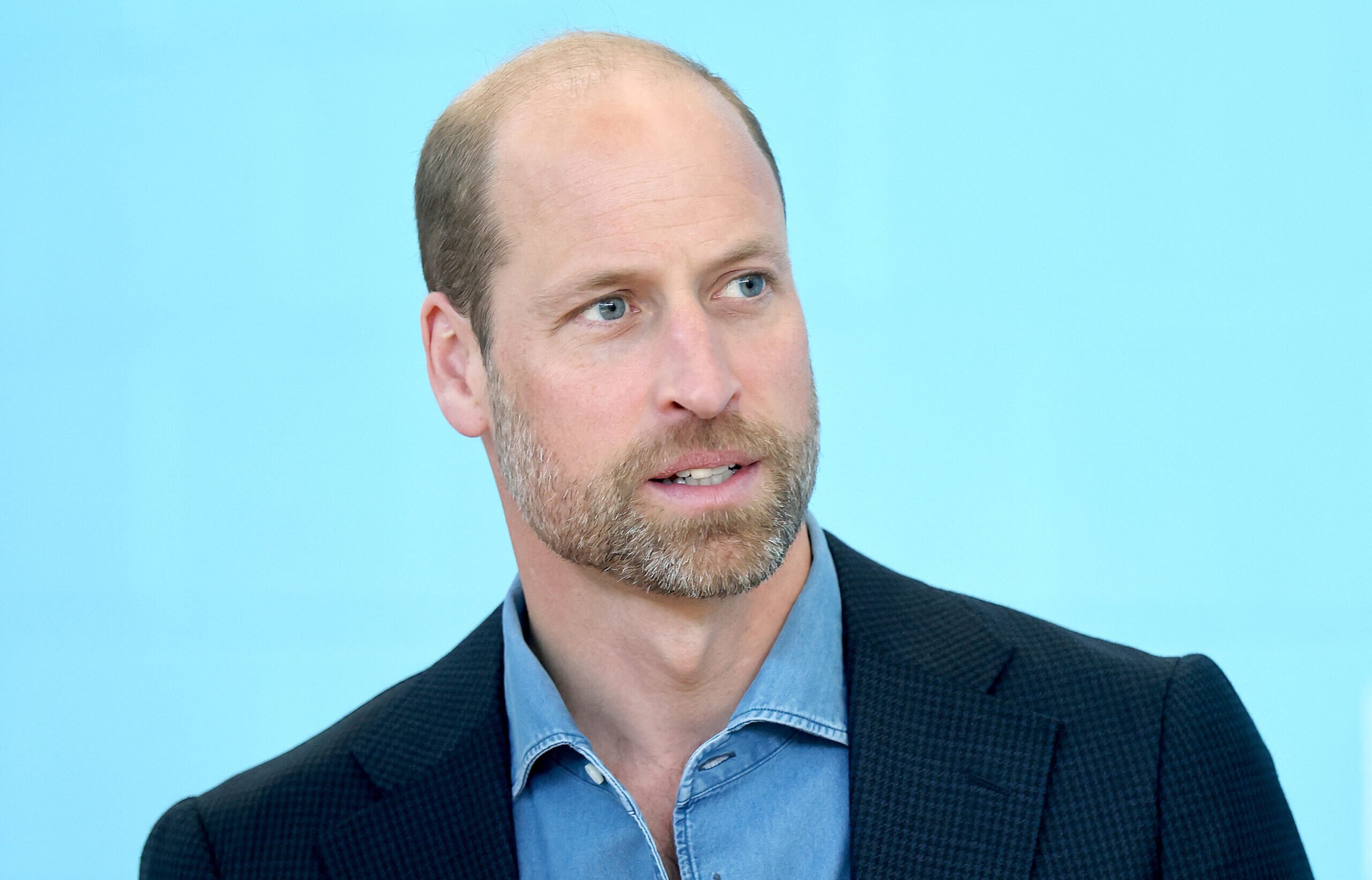 Prince William, Prince of Wales, during a visit as The Royal Foundation launches a new community impact partnership with Street Soccer Scotland at Leith Community Centre on May 21, 2025, in Leith, Scotland. (Chris Jackson/Getty Images/TNS)
