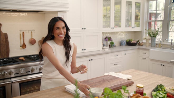 Meghan, Duchess of Sussex, in "With Love, Meghan." (Netflix/TNS)