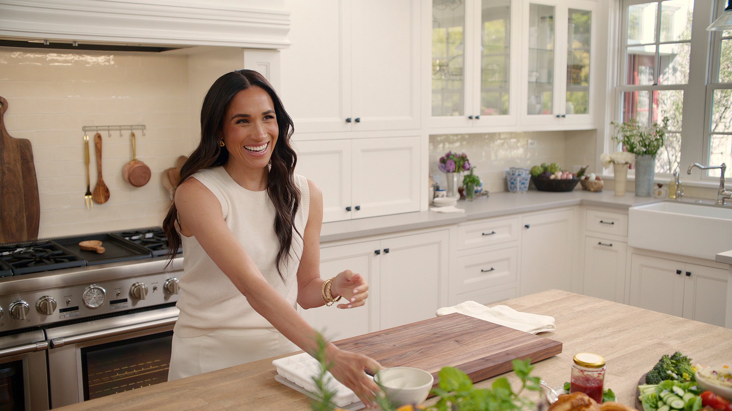 Meghan, Duchess of Sussex, in "With Love, Meghan." (Netflix/TNS)