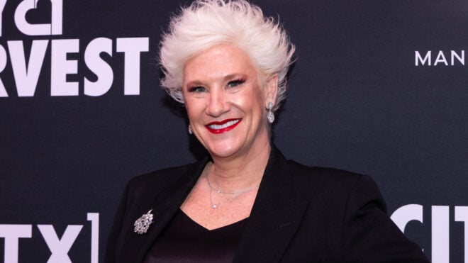 Anne Burrell at The 2025 Gala: Carnaval at Cipriani 42nd Street presented by City Harvest on April 22, 2025 held at Cipriani 42nd Street in New York, New York. (Photo by Stephanie Augello/Variety via Getty Images)