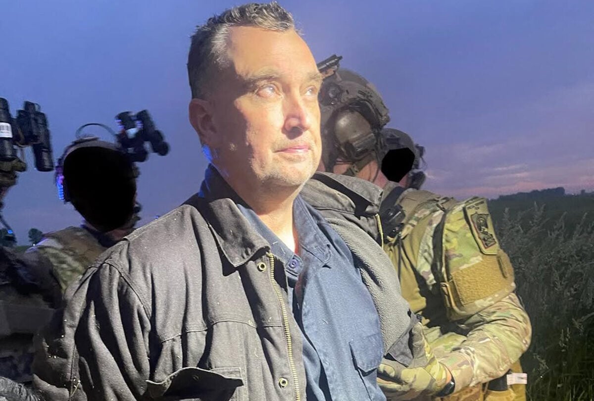 Vance Luther Boelter being taken into custody on Sunday, June 15, 2025. (Ramsey County Sheriff's Office/TNS)
