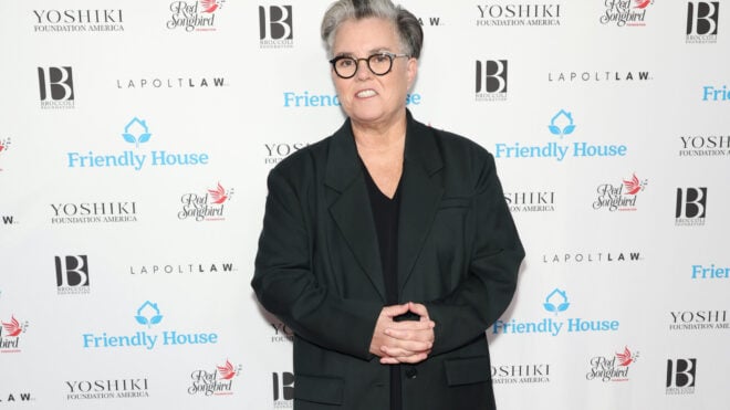 Rosie O'Donnell attends the Friendly House "Stronger Together" 33rd annual awards luncheon at The Beverly Hilton on Oct. 28, 2023, in Beverly Hills, California. (Monica Schipper/Getty Images/TNS)