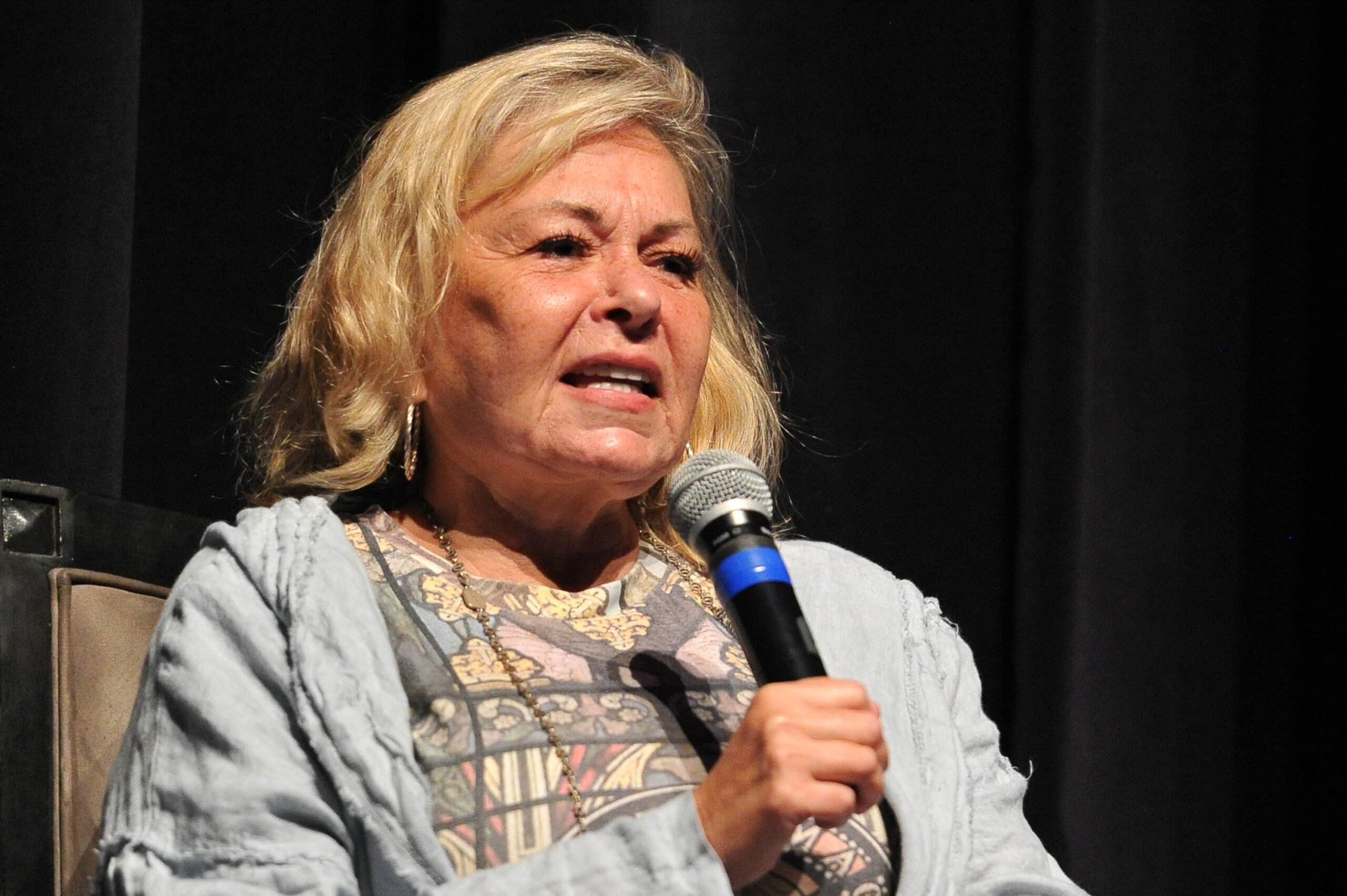 BEVERLY HILLS, CA - SEPTEMBER 17: Roseanne Barr participates in "Is America a Forgiving Nation?,'' a Yom Kippur eve talk on forgiveness hosted by the World Values Network and the Jewish Journal at Saban Theatre on September 17, 2018 in Beverly Hills, California.