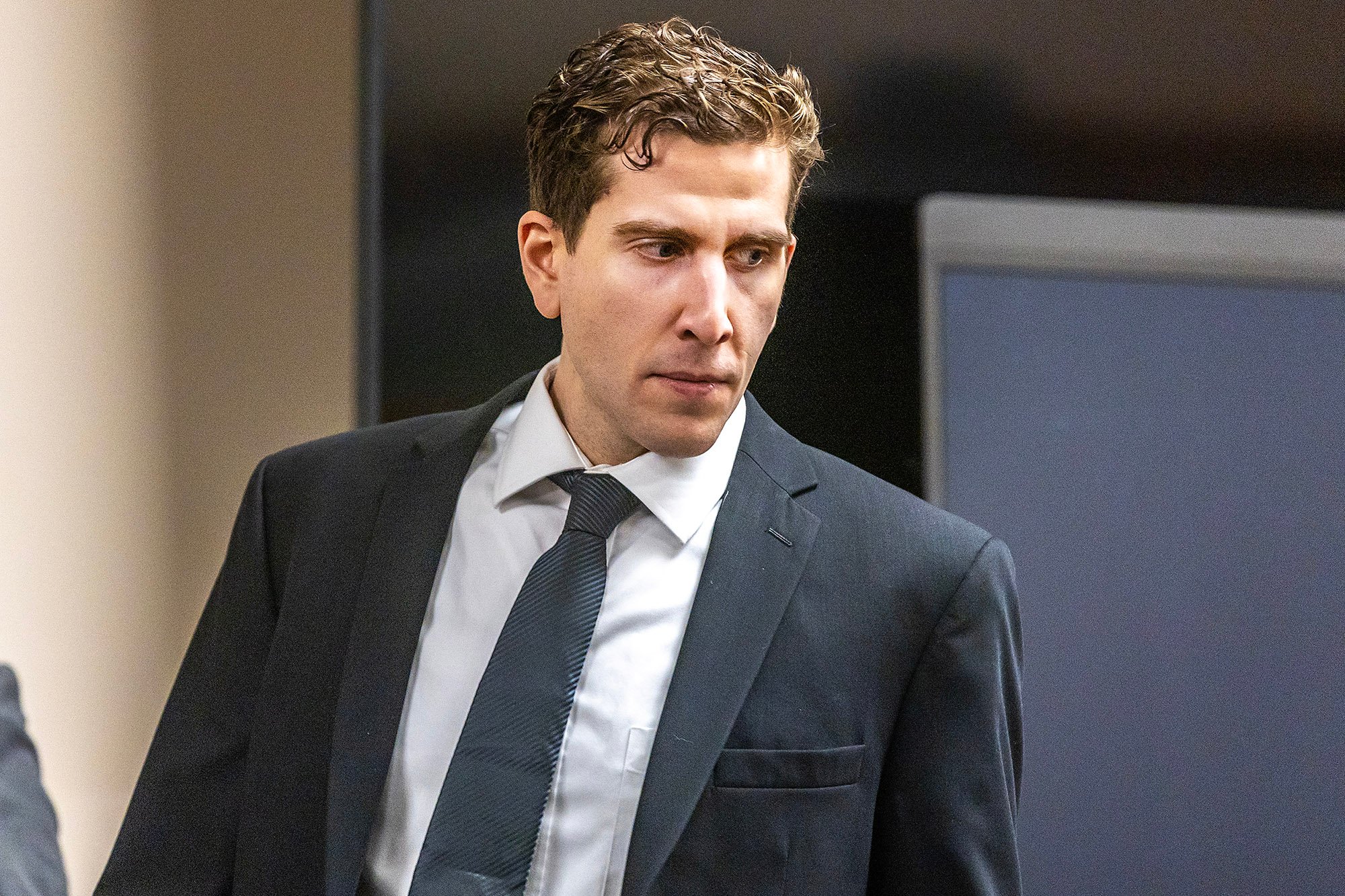 Bryan Kohberger enters the courtroom for a hearing at the Latah County Courthouse on June 27, 2023, in Moscow, Idaho. Kohberger is accused of killing four University of Idaho students in November 2022. (August Frank/Pool/Getty Images/TNS)