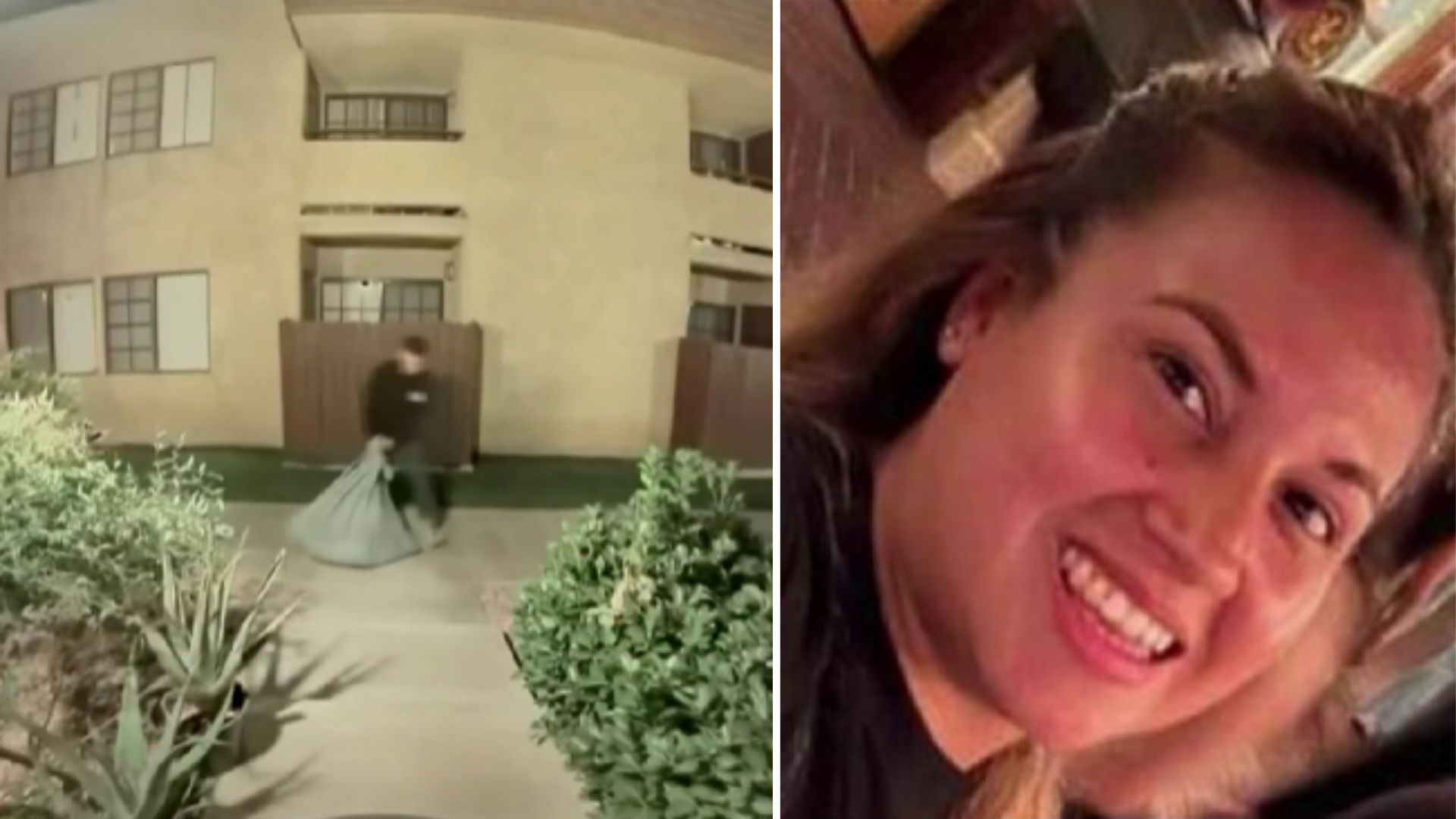 Disturbing Twist In Missing Mom Case As Husband Caught On Video Dragging Object From Apartment