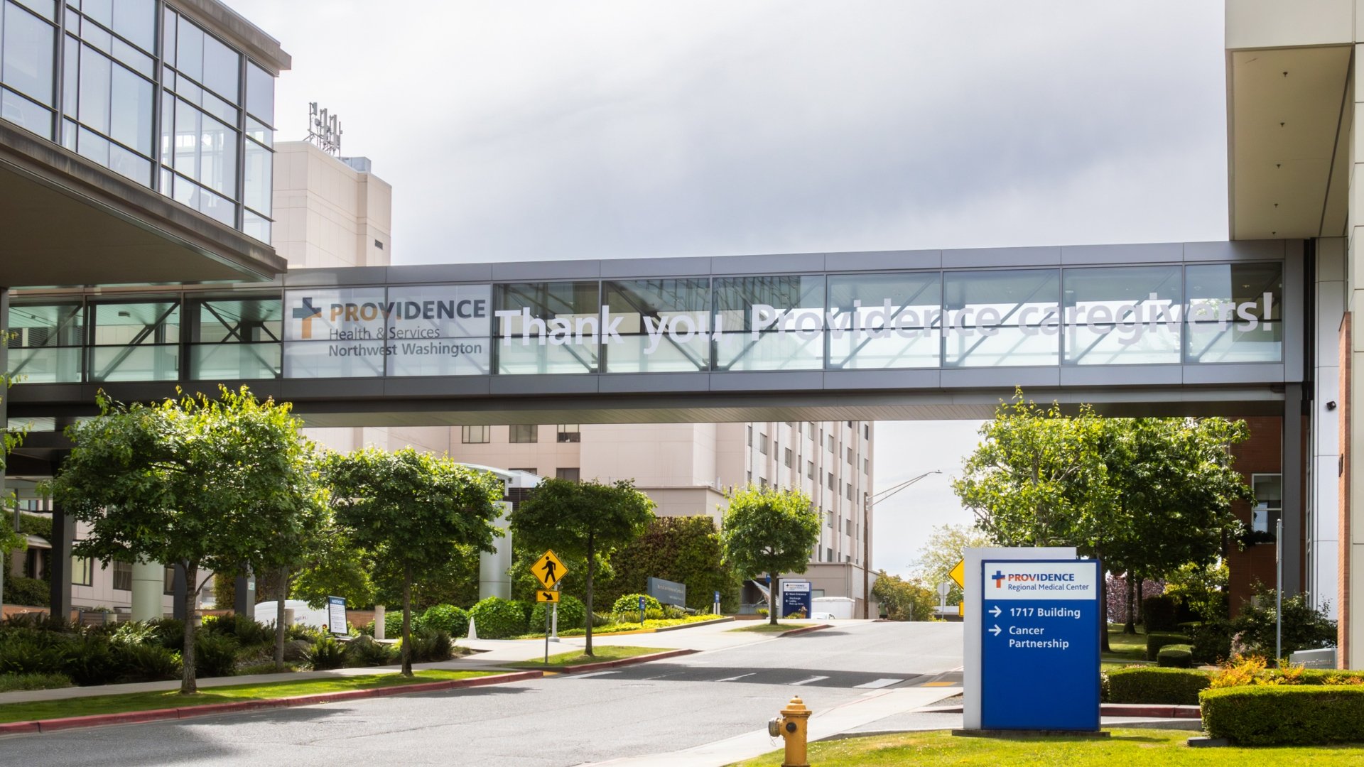 Everett WA USA - 06-13-2024 - Providence Hospital Building