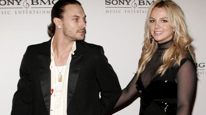 Britney Spears and Kevin Federline when they were still married