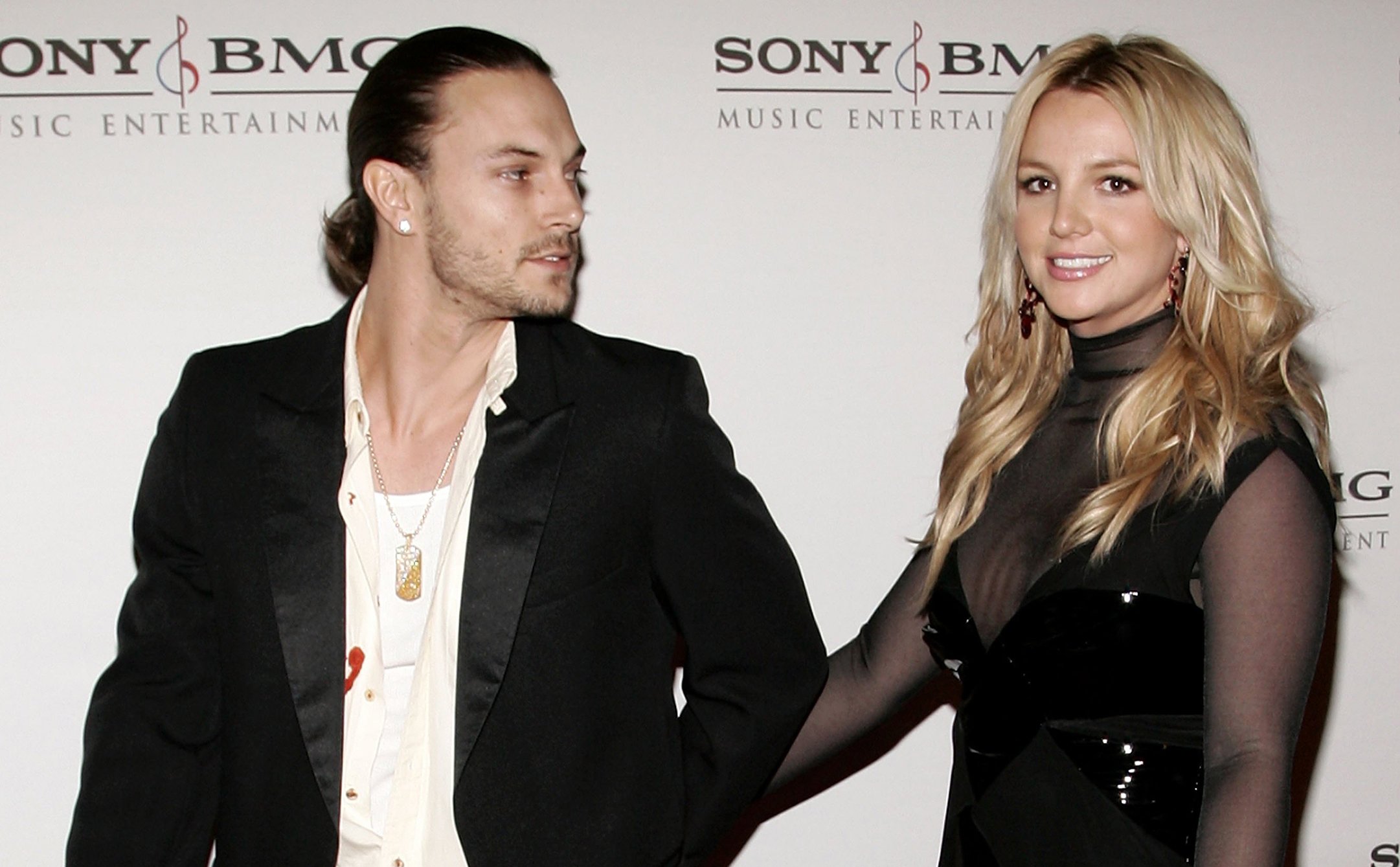 Britney Spears and Kevin Federline when they were still married