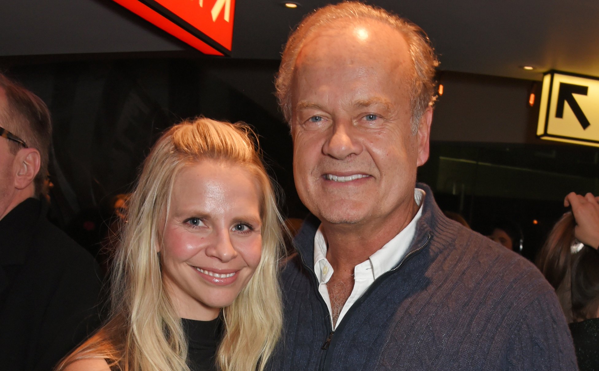 Kelsey Grammer (R) and wife Kayte Walsh