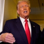 U.S. President Donald Trump Departs South Korea En Route To Washington