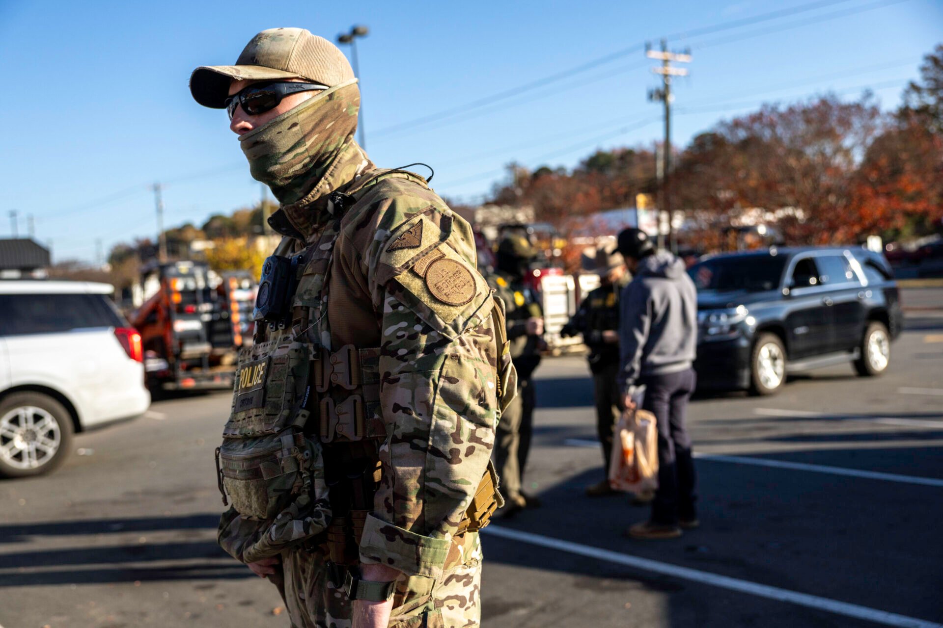 Federal Agents Conduct Illegal Immigration Crack Down In Charlotte, North Carolina