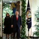 President Trump And First Lady Melania Attend Andrea Bocelli Concert In The East Room Of The White House