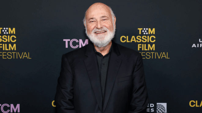 Rob Reiner attends the screening of "Misery" during the 2025 TCM Classic Film Festival at TCL Chinese Theatre on April 25, 2025 in Hollywood, California. (