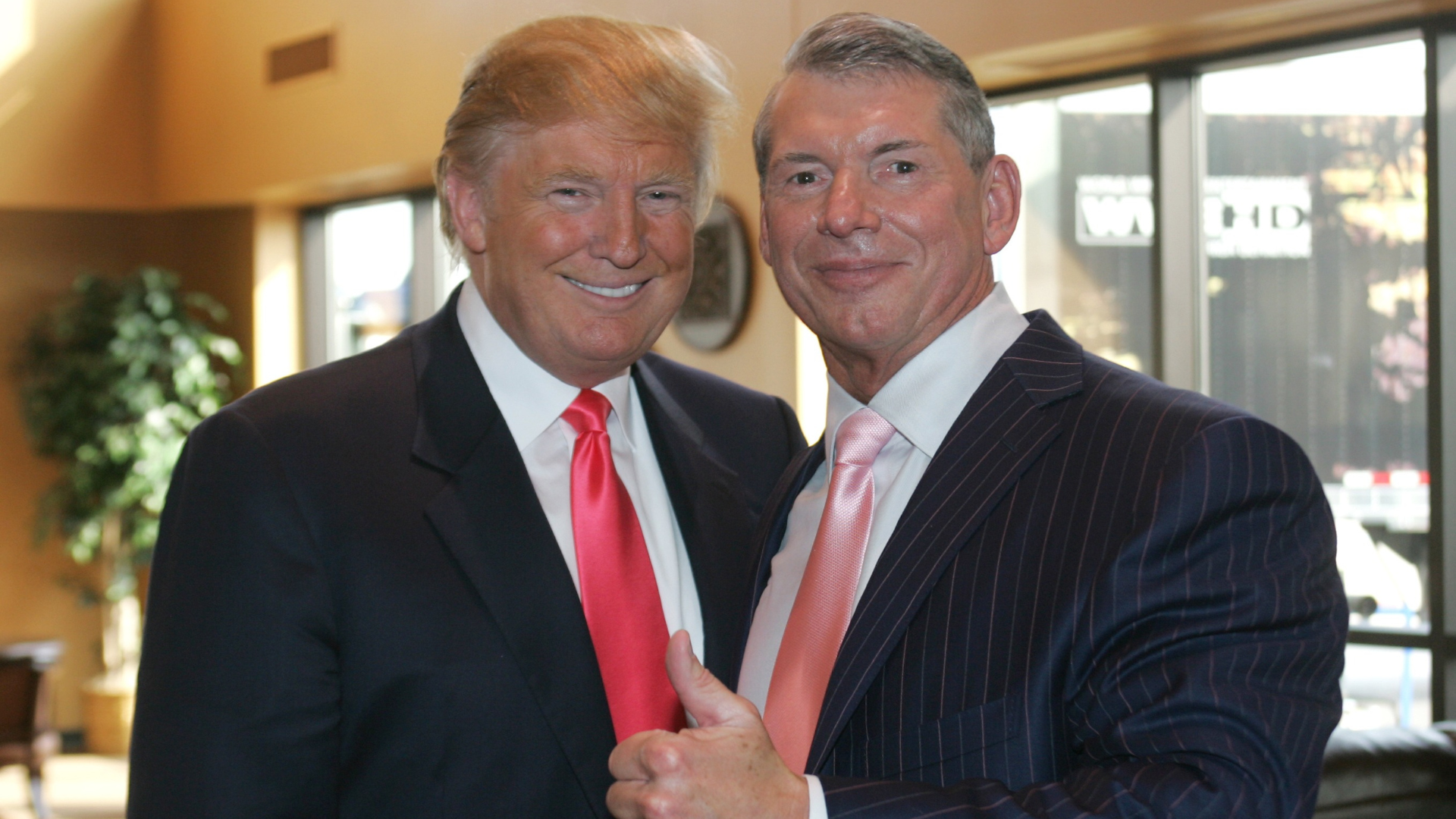 donald trump Vince McMahon