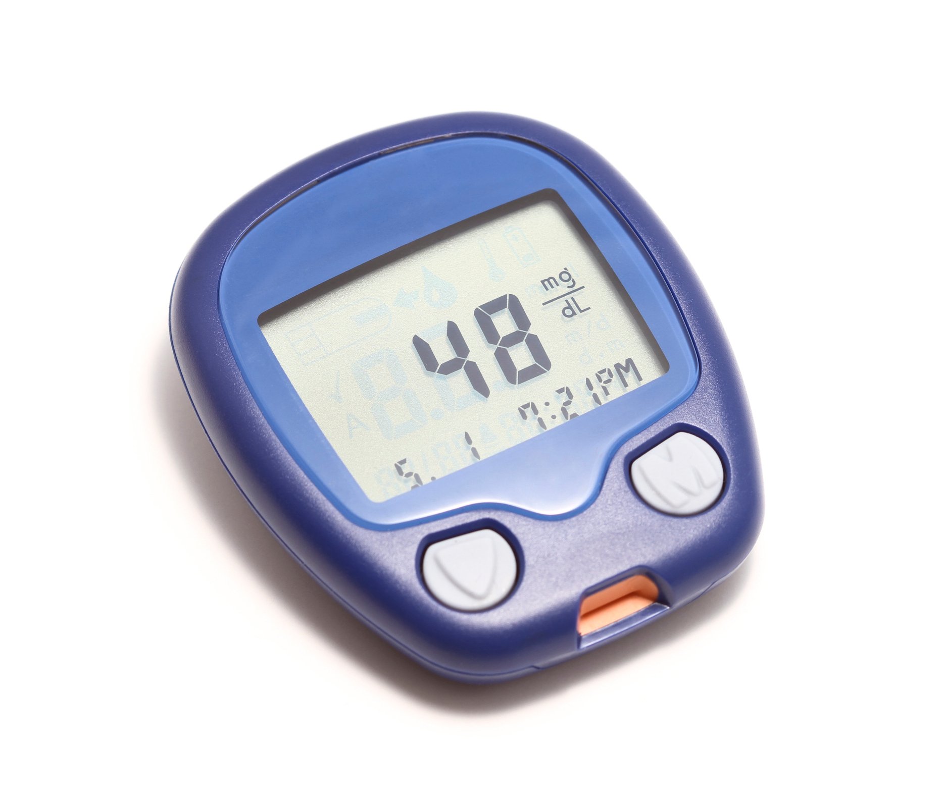 very low blood sugar on glucometer