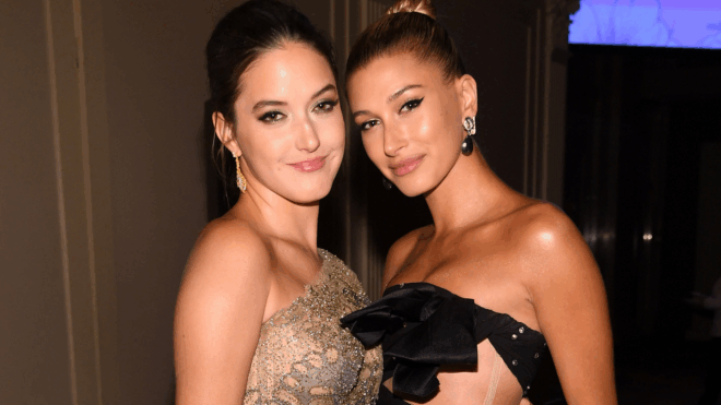 Alaia Baldwin and Hailey Bieber