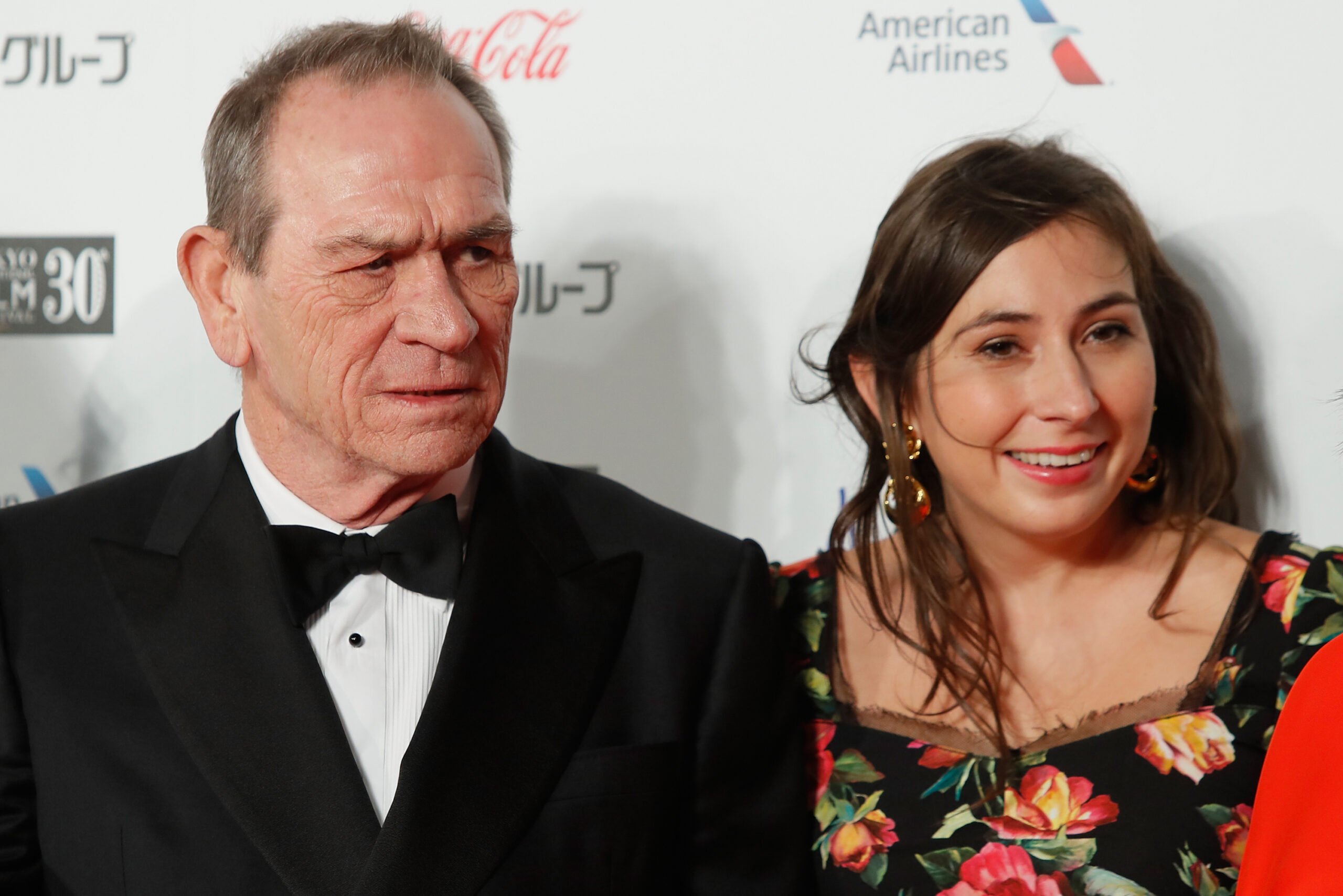 Tommy Lee Jones, left, and Victoria Jones