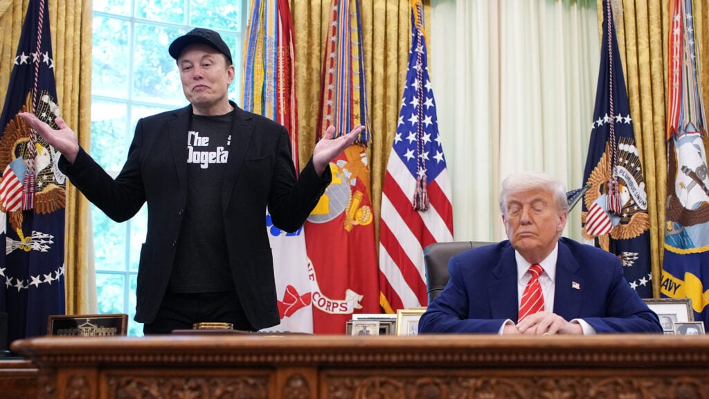 Elon Musk and Donald Trump