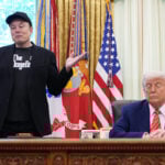 President Trump Holds Press Conference With Elon Musk in White House’s Oval Office